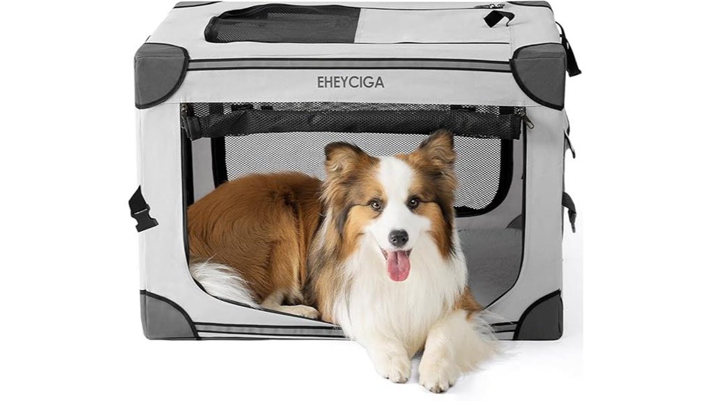 Packable Pet Crates for Travel (Soft‑Sided) Who Travelers Love 6 30 inch collapsible dog crate