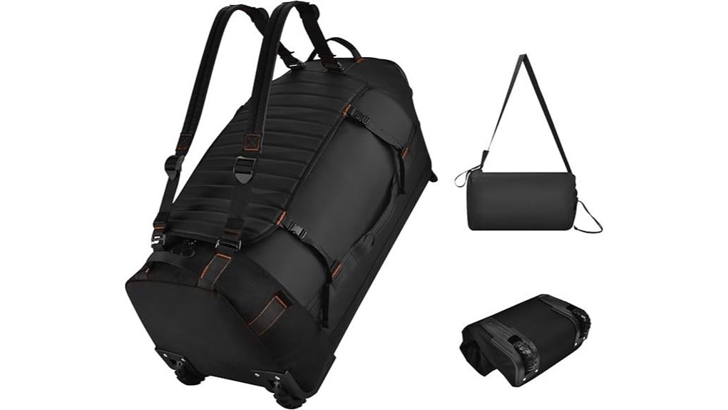 Top-Rated Duffels With Water-Resistant Bottom Panels You Love 4 30 inch waterproof roller duffle