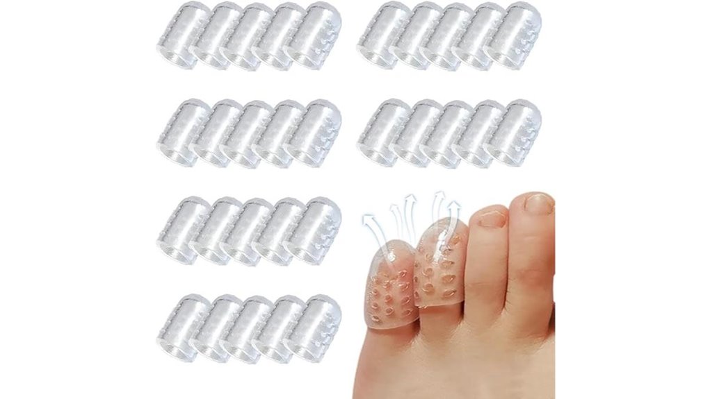 30 pack breathable silicone protectors