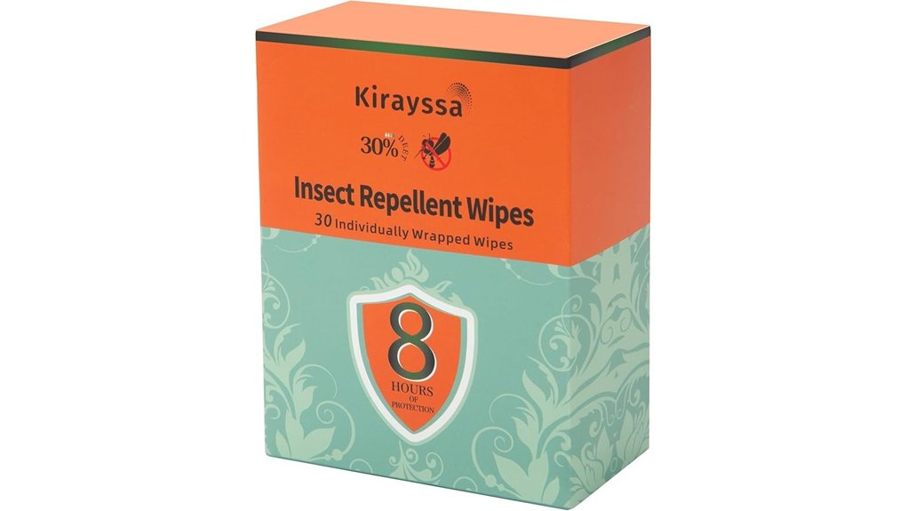 30 wipes 30 deet