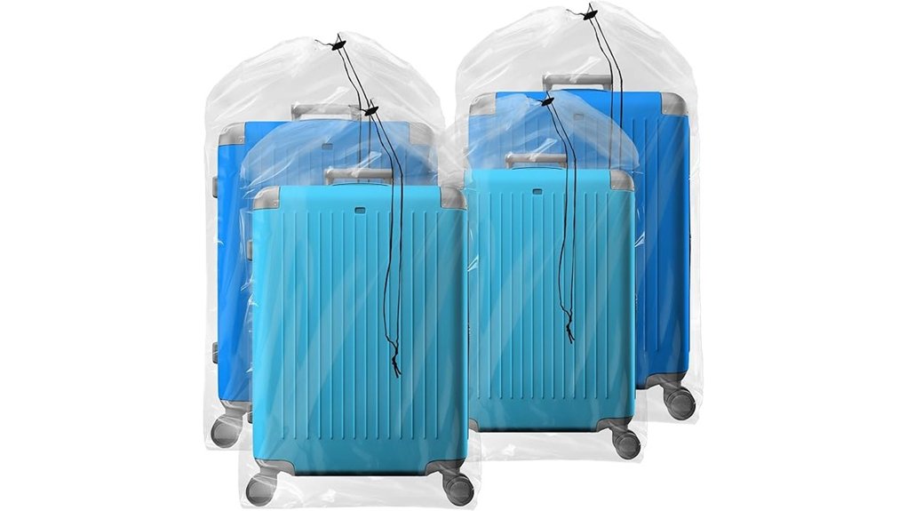 Best Luggage Covers Protect from Rain and Scratches (Add‑On) 14 31x62 clear luggage covers