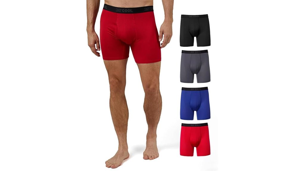Best Moisture‑Wicking Boxers for Active Travel 2 32 degree mesh quick dry boxers