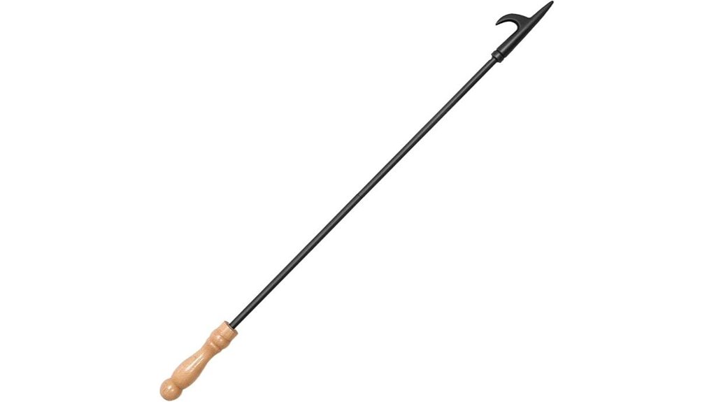 Top Fire Pit Poker Tool Every Backyard Fire Starter Needs 14 32 inch steel fireplace poker