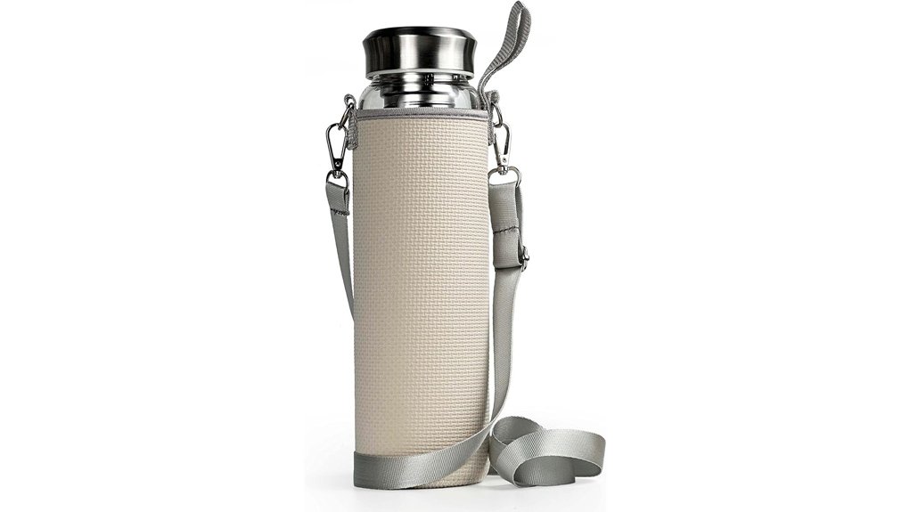 Travel Water Bottles: Stainless Steel vs Plastic vs Glass 12 32oz glass water bottle