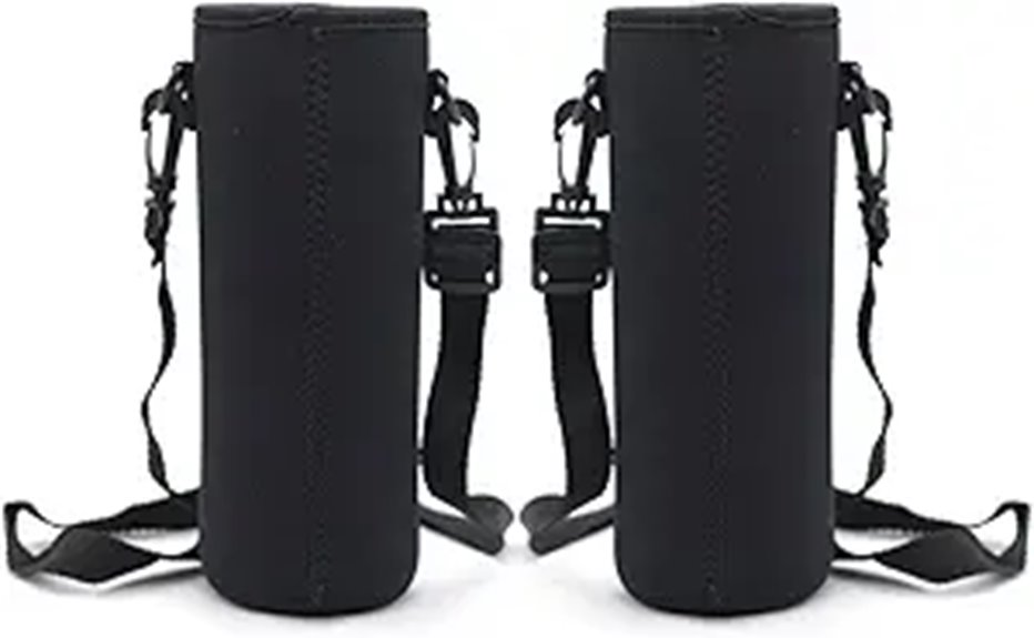 Insulated Bottle Sleeves That Keep Drinks Extra Cold While Traveling 3 32oz neoprene bottle sleeves