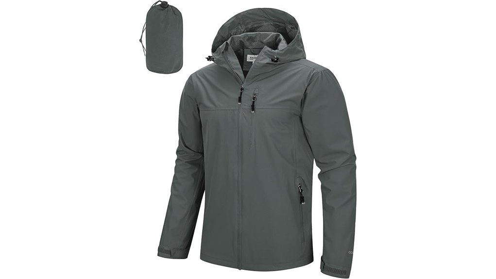 Waterproof Shell Jackets for City Breaks: Breathable & Light 8 33 000ft packable hooded jacket