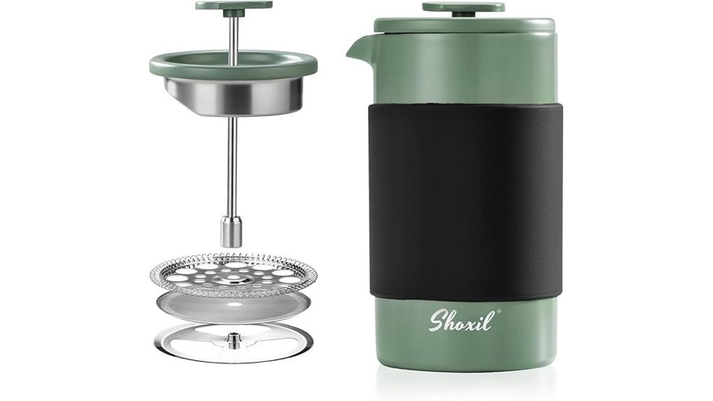 Best Travel French Press Kits With No‑Glass Designs 7 350ml portable stainless 2 cup