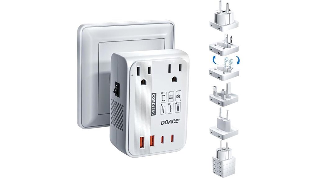 Best Travel Voltage Converters (for Hair Tools) That Keep You Safe 1 350w dual voltage travel