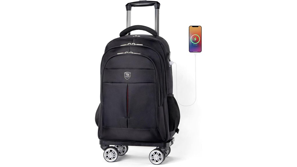 Best Lightweight Rolling Backpacks Multi‑City Travel Must‑Have 1 35l rotating wheel backpack