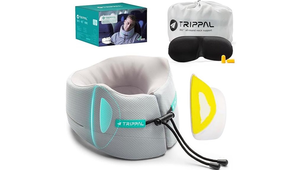 Neck Pillows That Don’t Push Your Head Forward (Comfort Shapes) 4 360 memory foam pillow