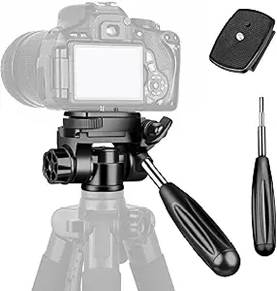 360 quick release tripod head