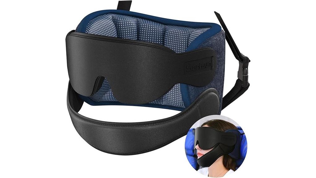 Travel Pillows That Keep Your Chin Aligned Upright 13 360 travel pillow eyemask