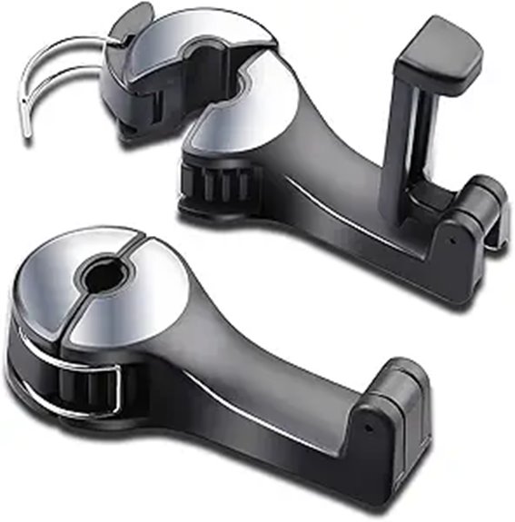 Top Travel Seatback Hooks to Keep Headphones and Bags Secure 15 360 universal headrest hook