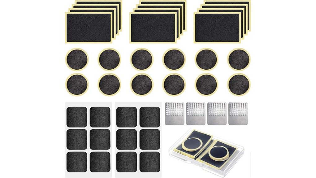 Must‑Have Patch Kits for Travel Cycling (Self‑Adhesive) 4 36 patches 4 rasps