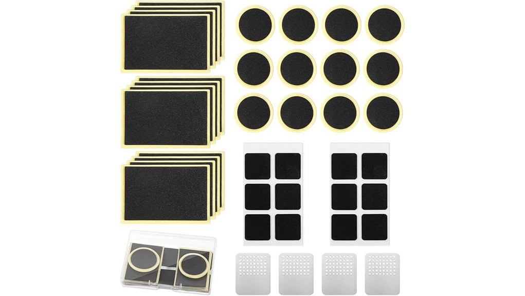 Must‑Have Patch Kits for Travel Cycling (Self‑Adhesive) 12 36 patches 4 rasps