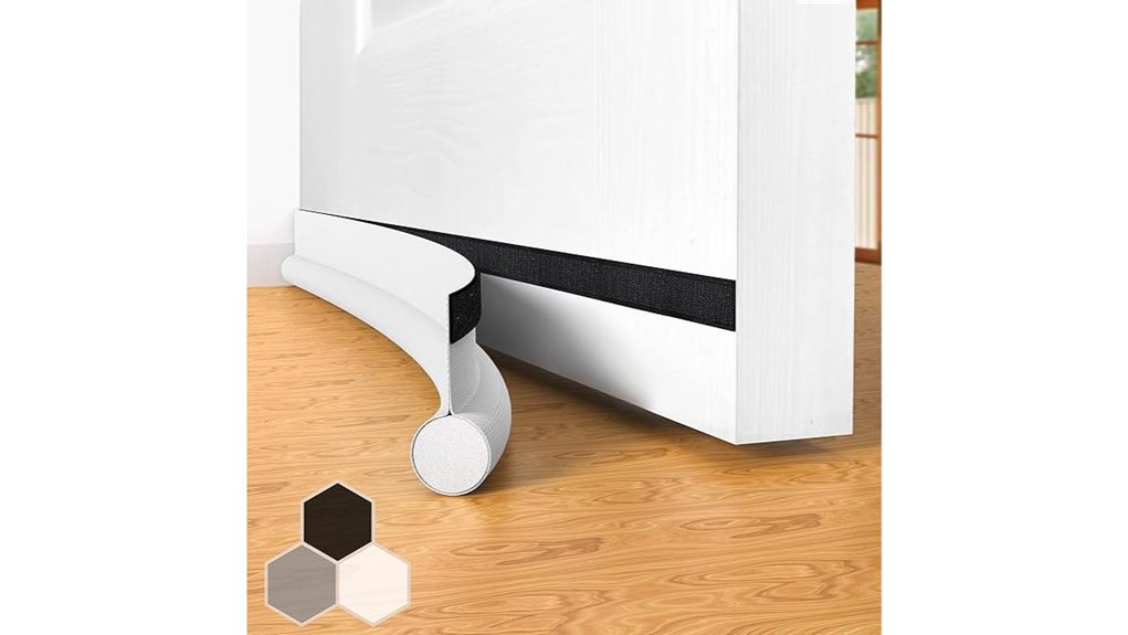 37 inch soundproof draft stopper