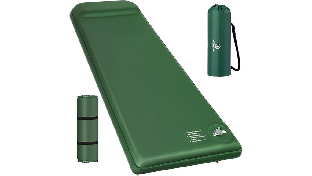 Best Camping Mats: Foam vs Inflatable 3 3 1 inch ultra thick memory foam