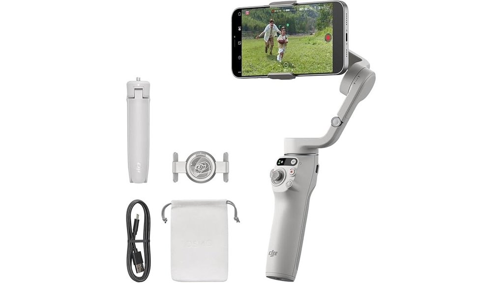 Compact Gimbals for Travel: Folding Designs Globetrotters Need 6 3 axis dji mobile gimbal