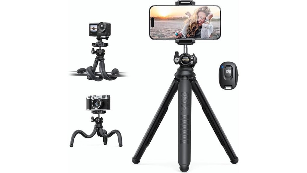 3 in 1 flexible tripod remote