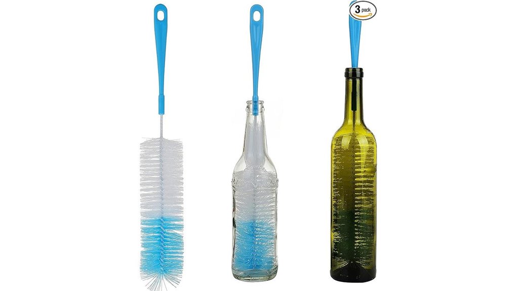 Top Travel Bottle‑Cleaning Brushes (Fits Narrow Necks) 10 3 pack 16 inch narrow brushes