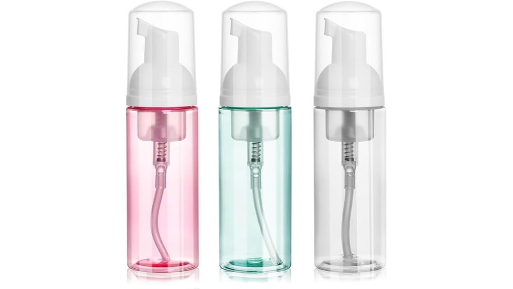 3 pack 2oz travel foam