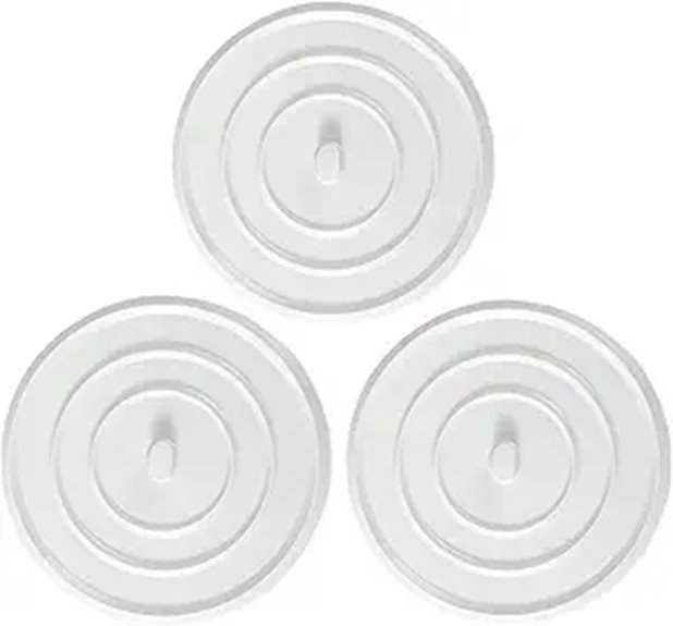 3 pack 4 5 inch silicone