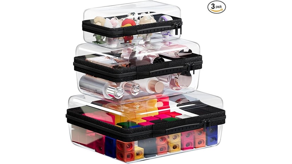 3 pack clear waterproof makeup