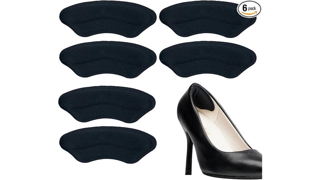 Best Heel Grips for Travel Shoes (Stop Rubbing Fast) 10 3 pair anti slip heel inserts