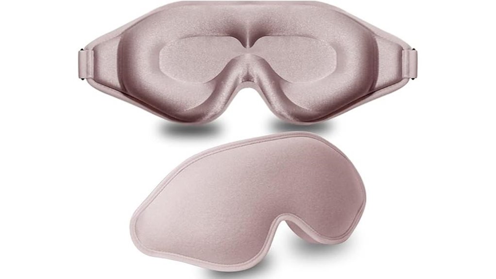 No Pressure Sleep Masks That Keep You Comfortable on Flight 4 3d 99 light blocking