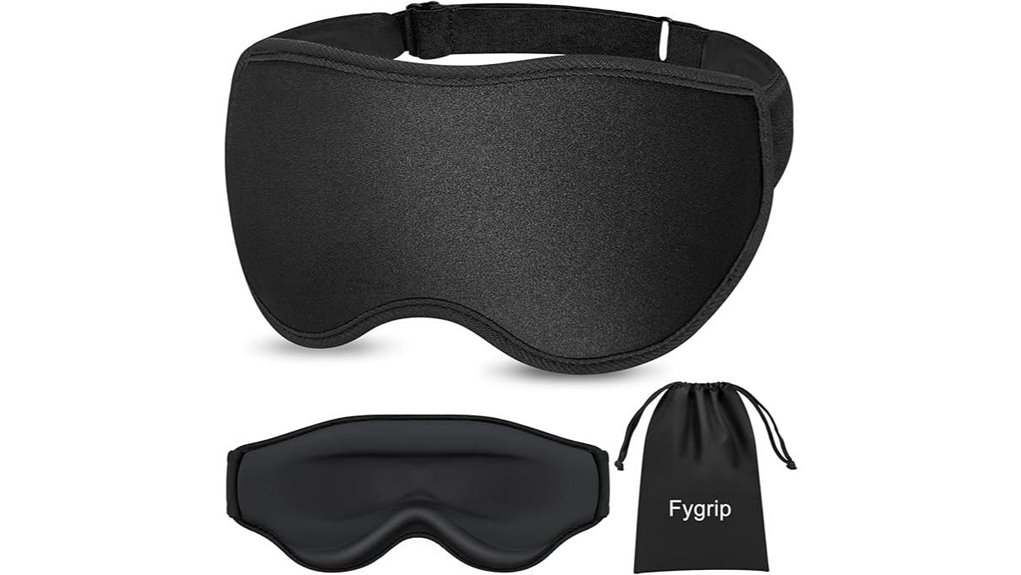 Eye Masks for Planes (No Pressure on Eyelids) Travelers Love 2 3d light blocking pressure free sleep mask