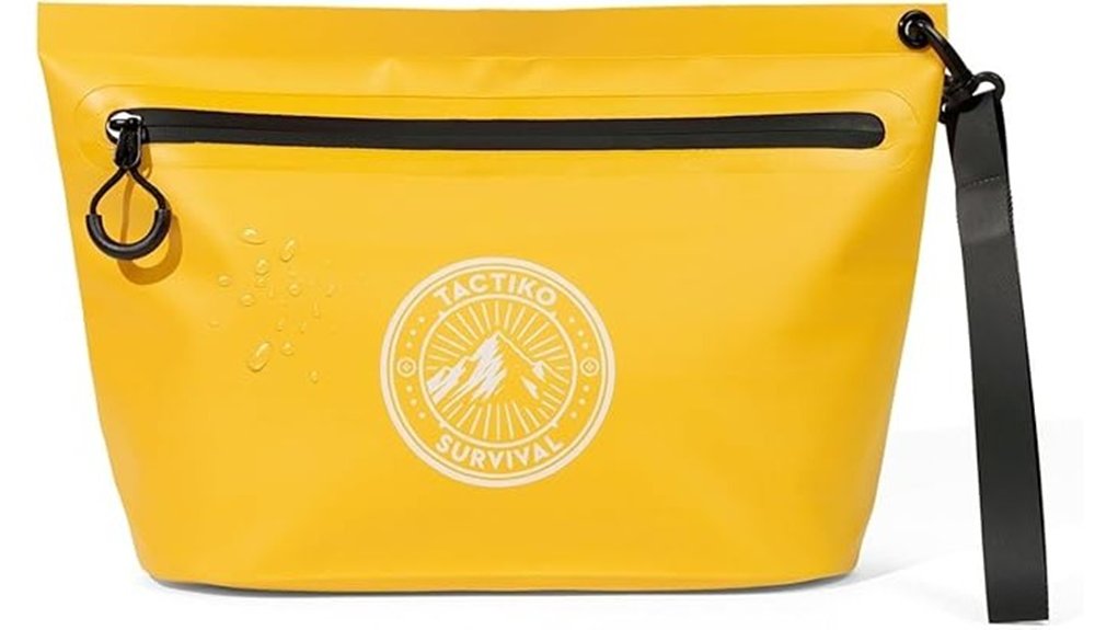 3l waterproof zipper pouch