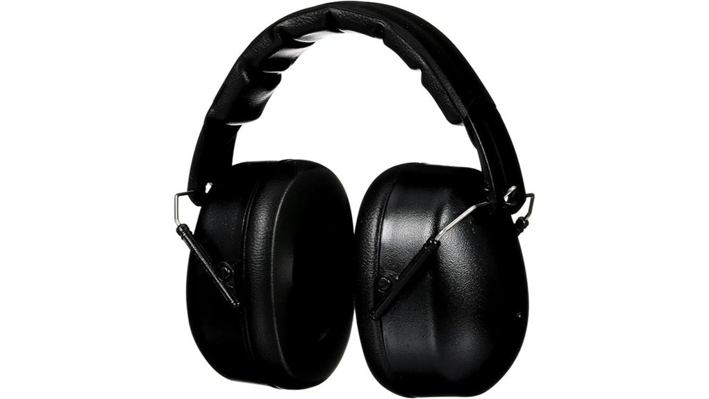 3m adjustable black earmuff