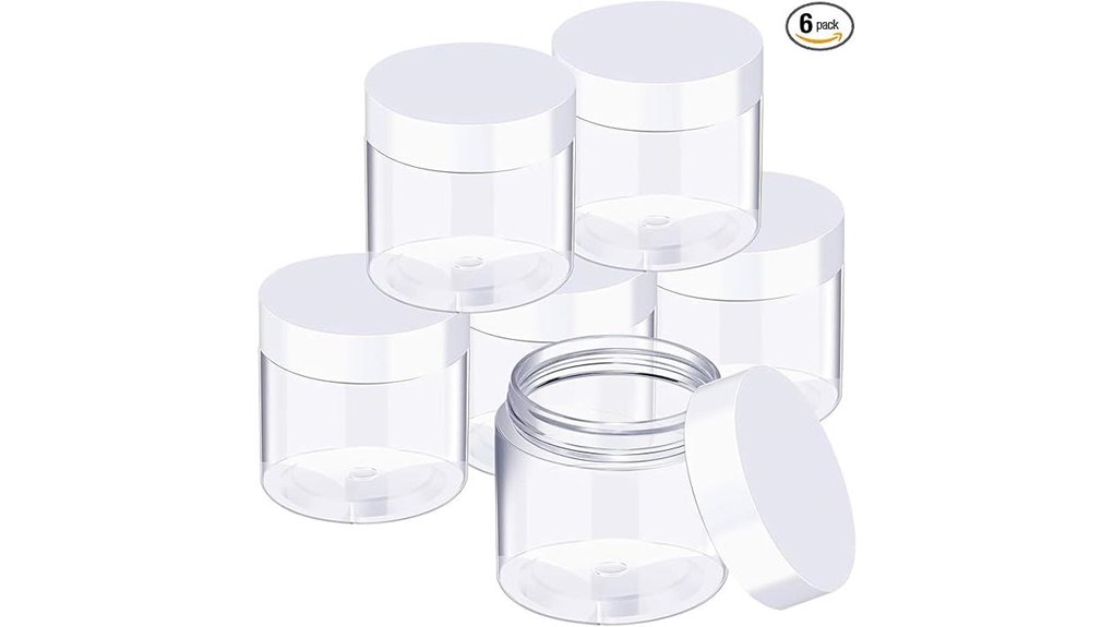 Top Refillable Travel Jars for Creams: Wide‑Mouth, No‑Leak 9 3oz leakproof white jars
