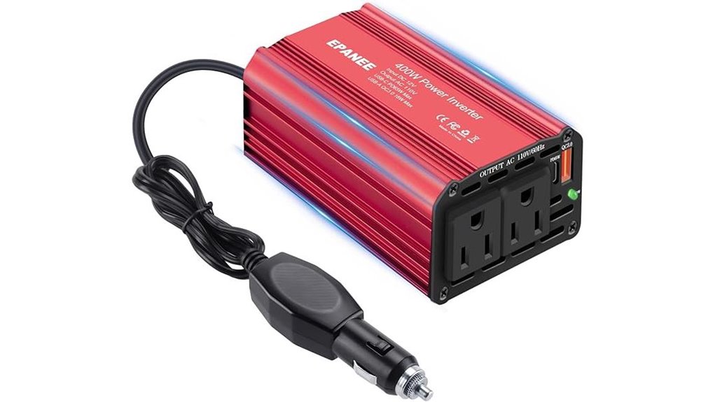 Top Car Power Inverters (DC to AC) for Ultimate Road Trips 6 400w car inverter usb c