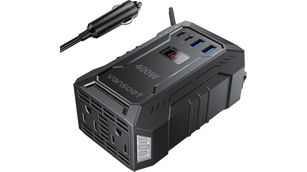 Top Car Power Inverters (DC to AC) for Ultimate Road Trips 11 400w car usb c inverter