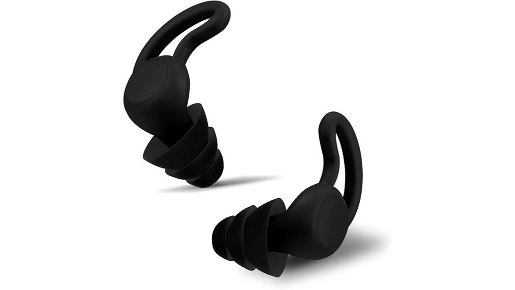 40db reusable silicone earplugs
