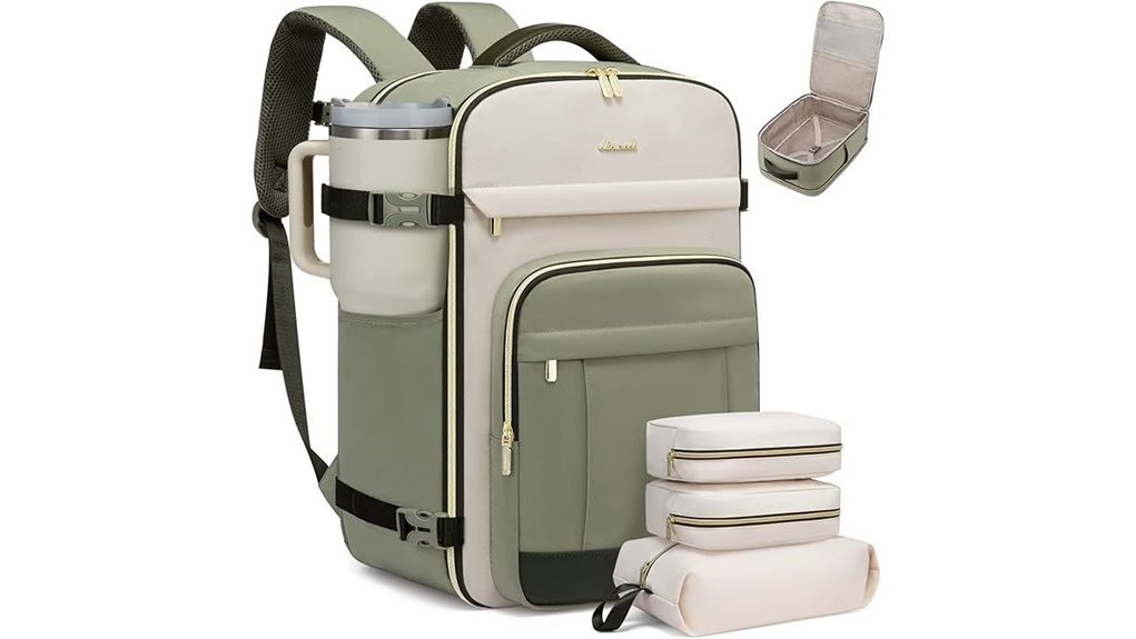 Best Carry‑On Backpacks with Built‑In Packing Cube System 2 40l backpack three cubes