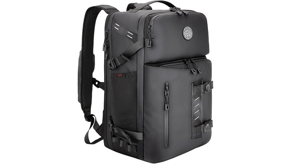 40l flight approved water resistant backpack