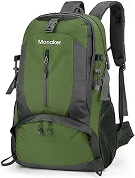 40l hiking separate shoe backpack