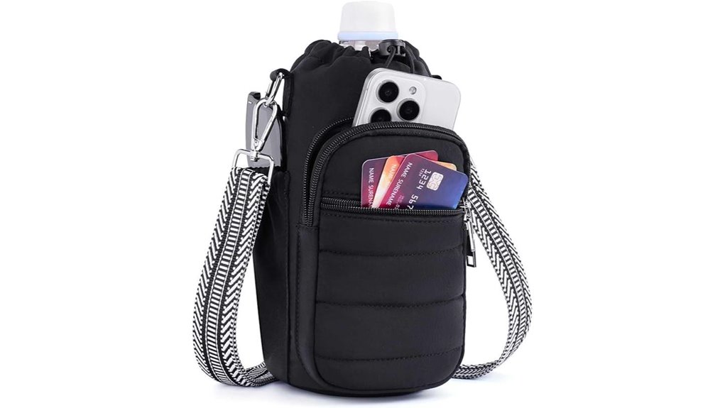40oz crossbody water bag