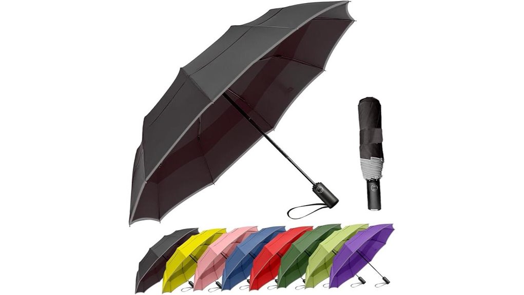 Travel-Friendly Umbrellas for Tall People (Extra Canopy) Best 10 42 49 compact windproof umbrella
