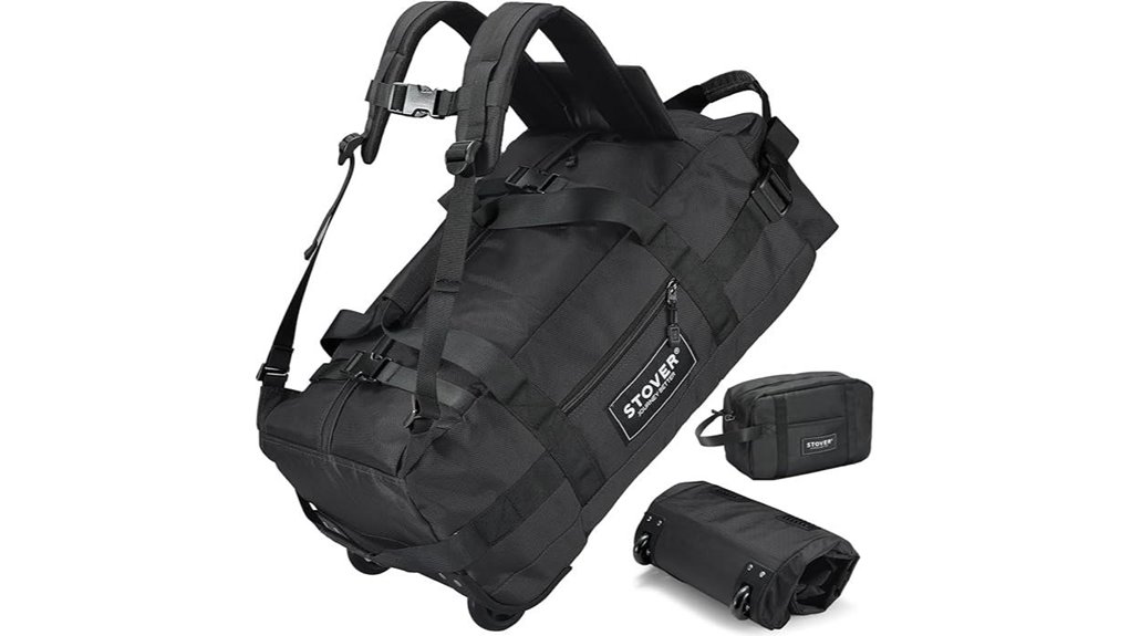 Carry‑On Duffels with Backpack Straps for Air Travel 6 45l carry on rolling duffel