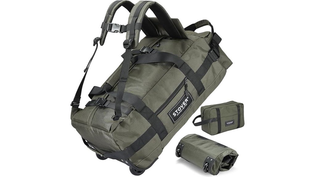 45l foldable rolling duffel
