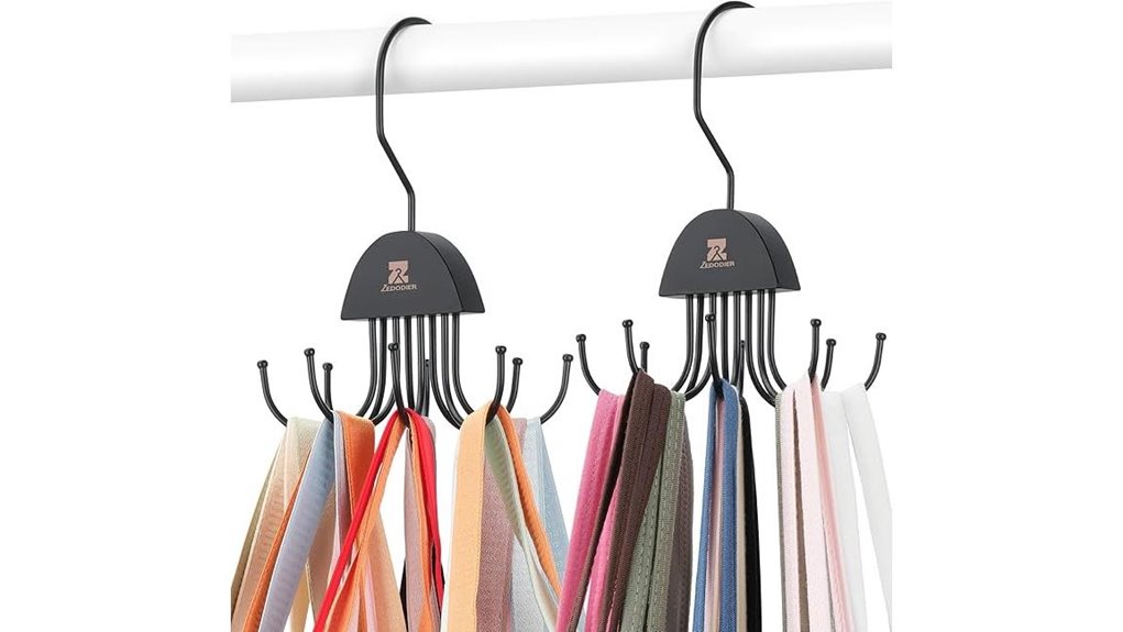 Must-Have Bra Organizers That Stop Your Bra From Crushing 7 48 compartment rotating tank hanger