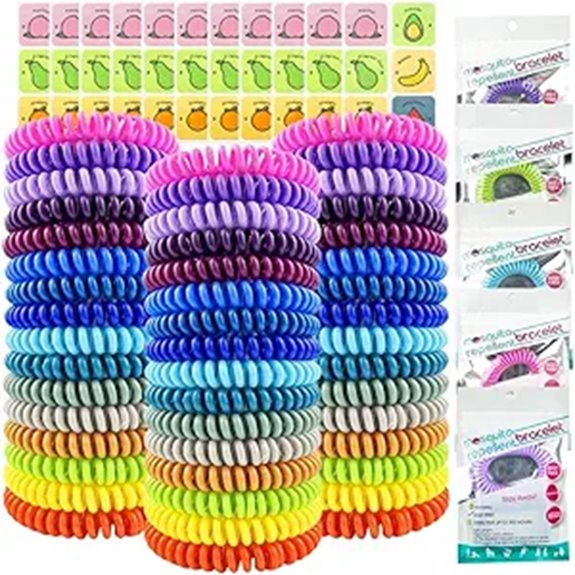 Insect-Repellent Wearables For Travel: Bands & Clips That Bite 6 48 pack 60 pack deet free bracelets