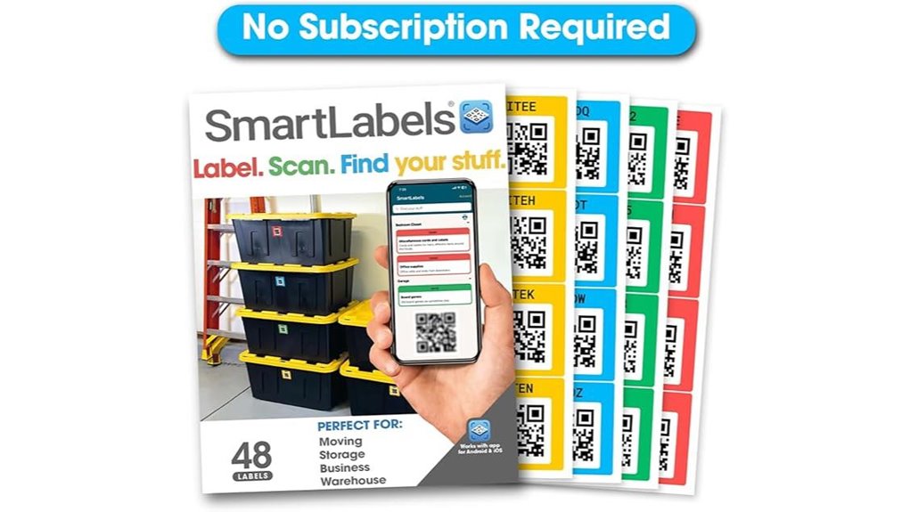 Best Packing Cube Labels and Tags That Make Finding Items Quick 2 48 smart qr stickers