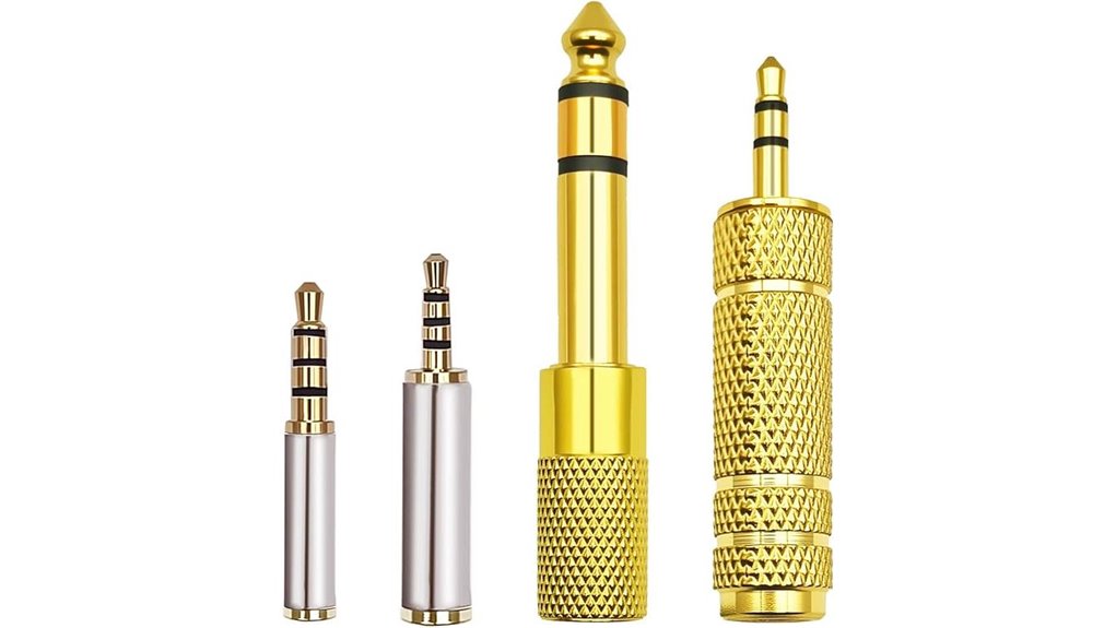 The Ultimate Headphone‑Jack Adapter Kit for Every Ear 13 4 in 1 audio adapter kit