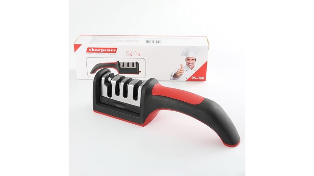 The Manual Knife Sharpeners Every Chef Deserves 8 4 in 1 tungsten ceramic sharpener