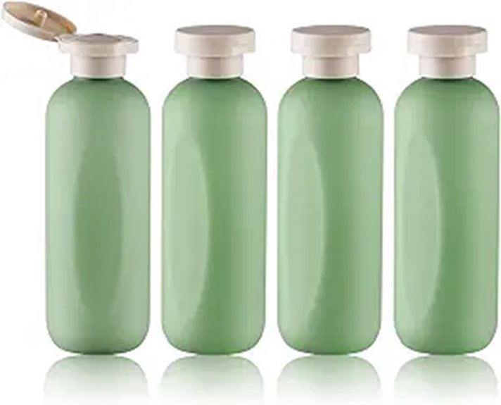 4 pack 200ml green shampoo