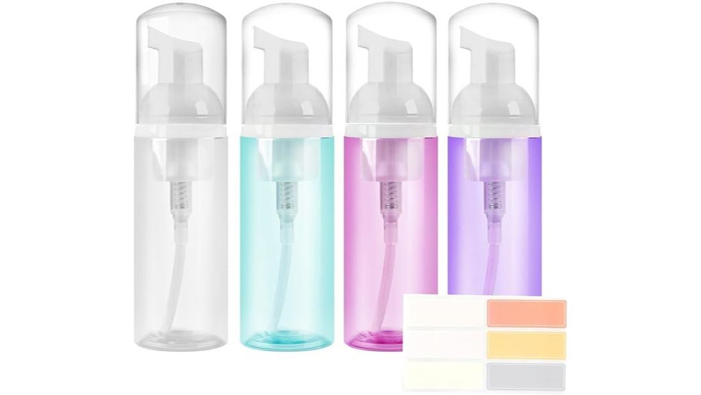 4 pack 60ml foam pump